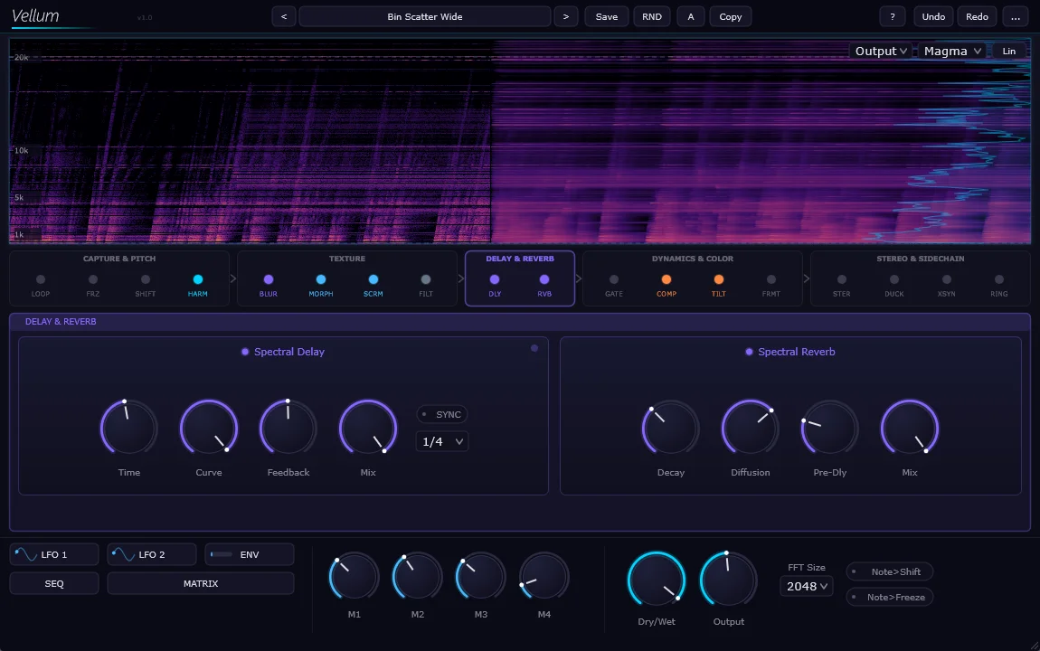 Spectral Delay & Reverb